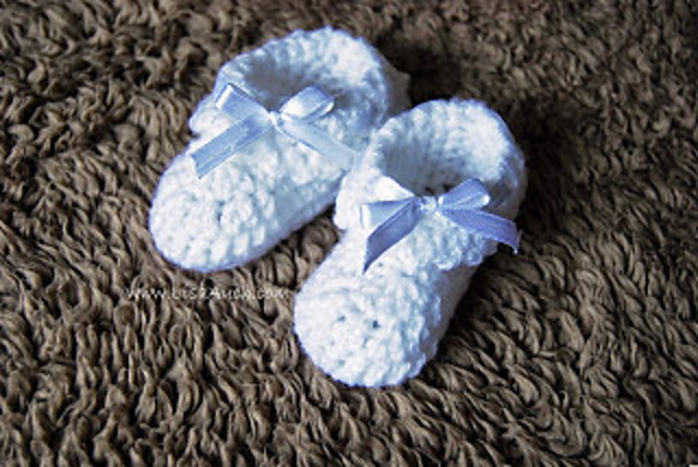 Easy Vintage Crochet Booties