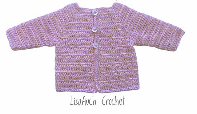 Harpers Newborn Cardigan (rebecca)