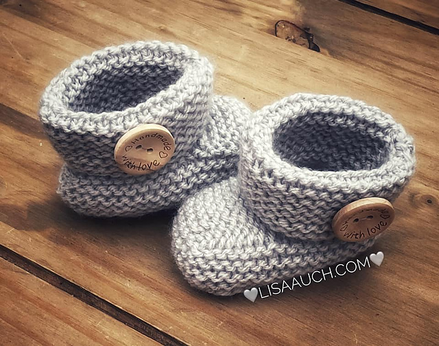 Ravelry Judes Baby Booties (KNIT) pattern by LisaAuch