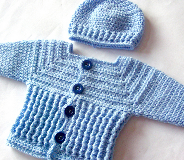 Baby Sweater and Hat 47