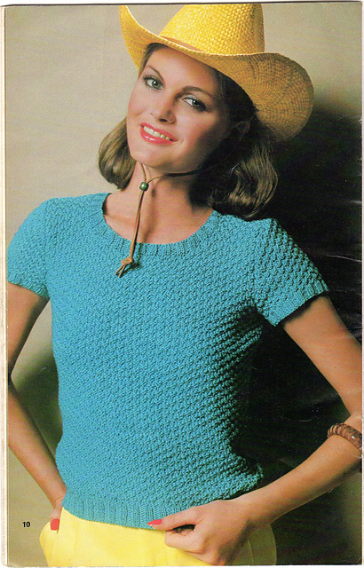 Knit Cotton T-Shirt A-1007