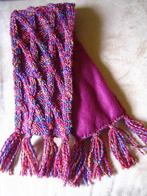 Cable Lines Scarf