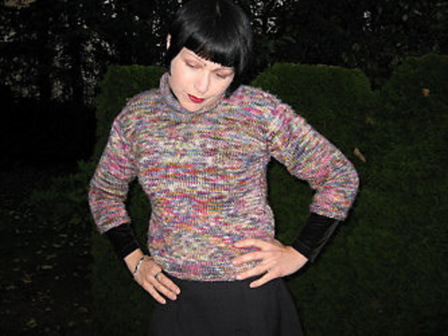 Manos cropped pullover