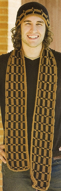 Man's Hat & Scarf (Hat)