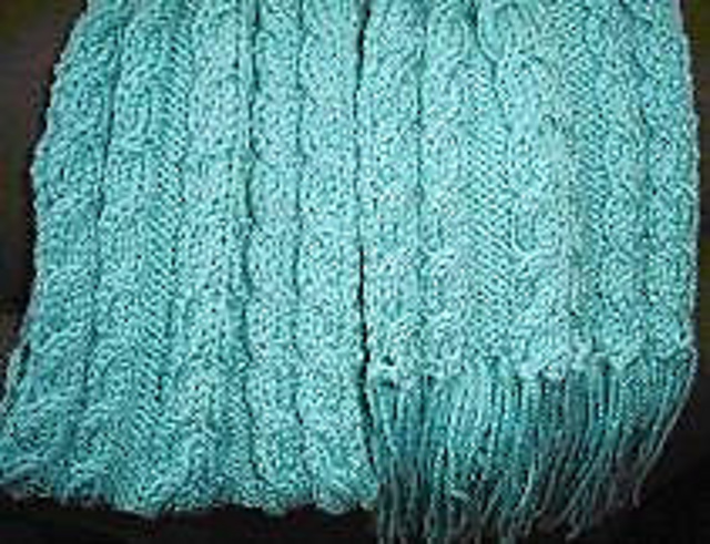 Cable Scarf