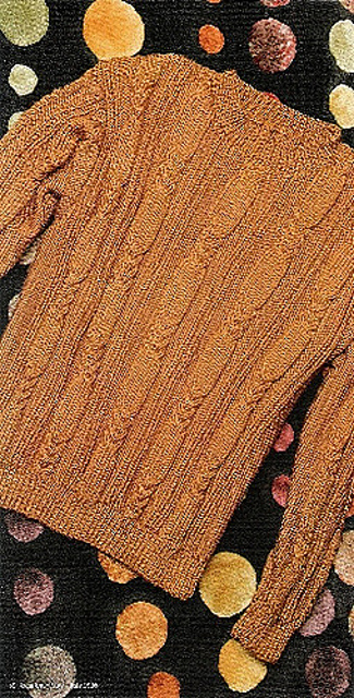 Men's Caramel Cable
