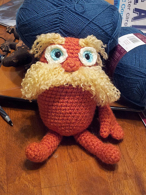 Lorax look-a-like ** friend of trees