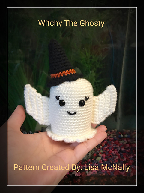 Ravelry: Witchy The Ghosty pattern by Lisa McNally