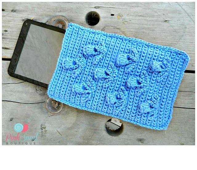 Blooming Thistle Tablet Cozy