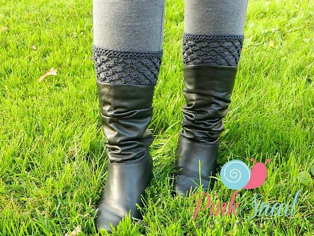 Peekaboo Picot Boot Cuffs