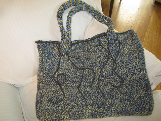 Linen Stitch Tote