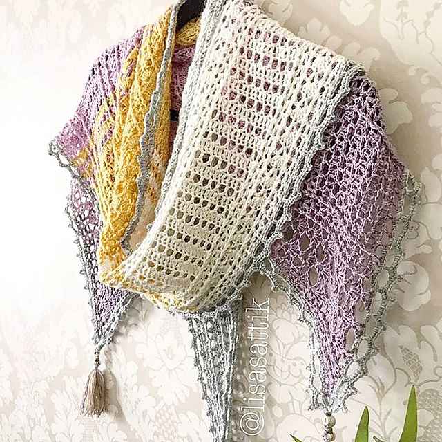 Ravelry: Wisteria Way pattern by Lisa Cook