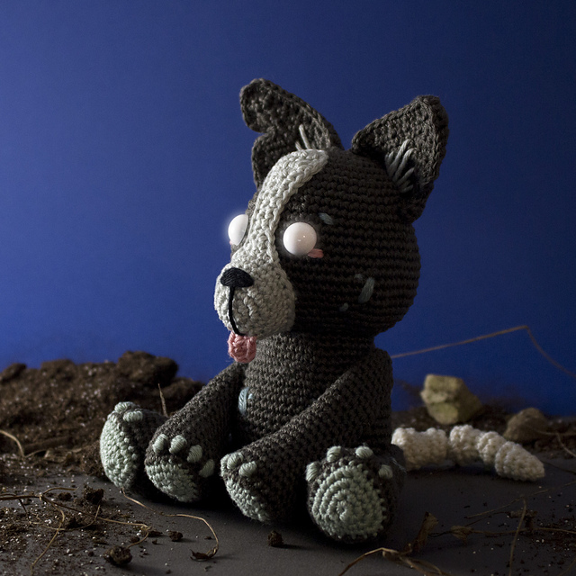 Digger the zombie Dog