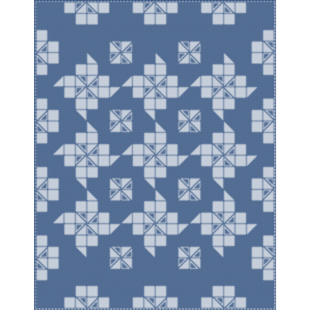 Cro-Quilt Block Pinny LFC