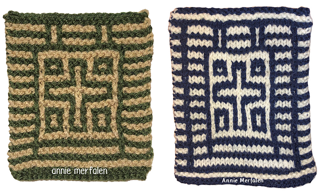 Sample Cross Mosaic KNIT