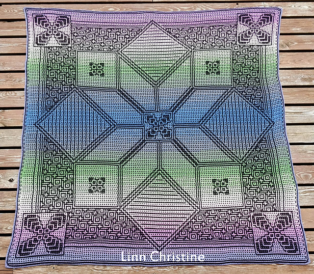 Cro-Quilt Block Evelyn LFC