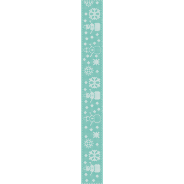 Scarf - Snowman MOKNIT