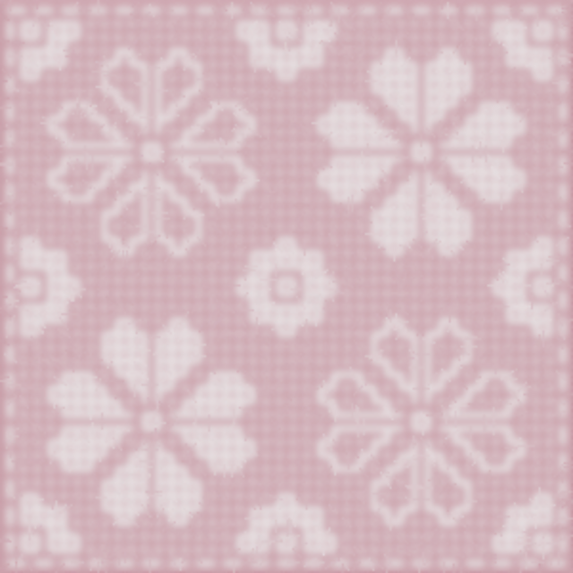 Floral El Pillow MOKNIT