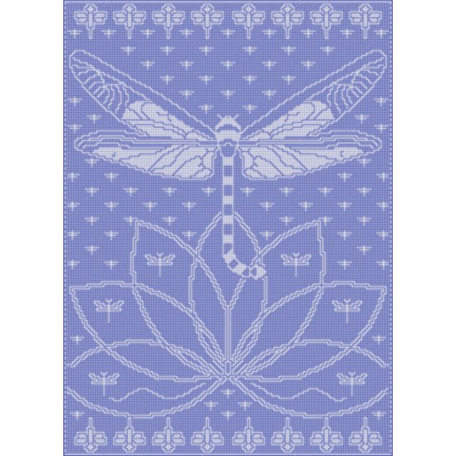 Dragonfly Lotus Medley MOKNIT