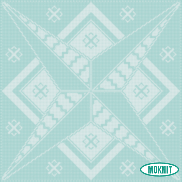 Cro-Quilt Block Jennifer MOKNIT