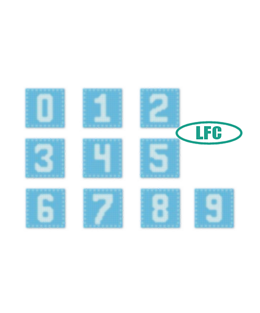 Mini Blocks Numbers LFC