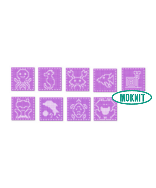 Mini Blocks Water Animals MOKNIT