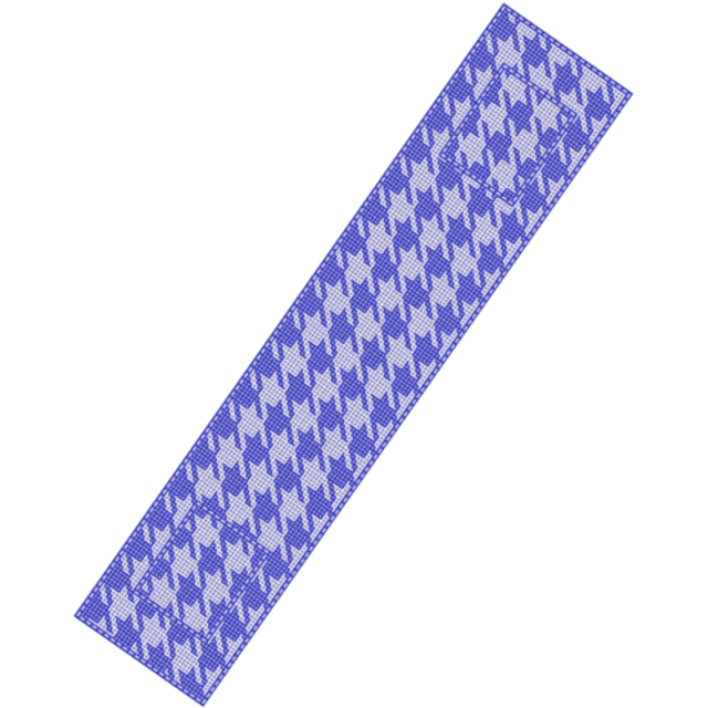 Houndstooth Pocket Shawl MOKNIT