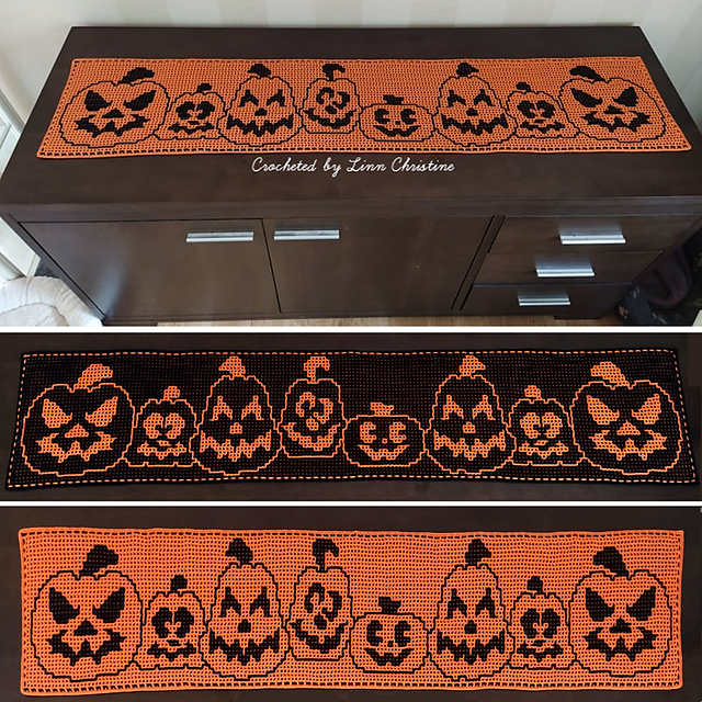 Pumpkins Table Runner LFC