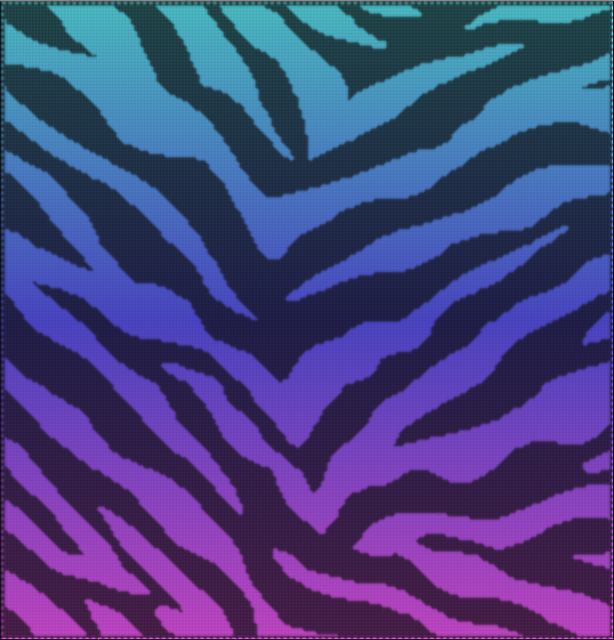 Ravelry: Zebra Print LFC pattern by Lissa Conley Designs, LLC
