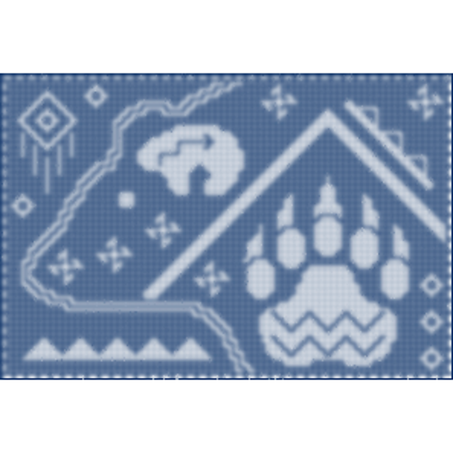 Zuni Bear Bed Pillow LFC