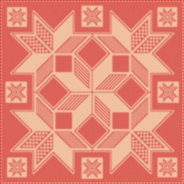 Cro-Quilt Block Starlett LFC