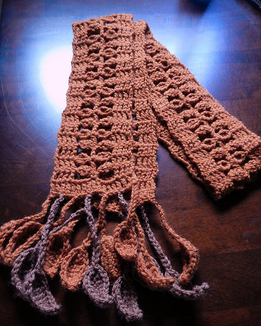 Little Leaves Stitch and Scarf
