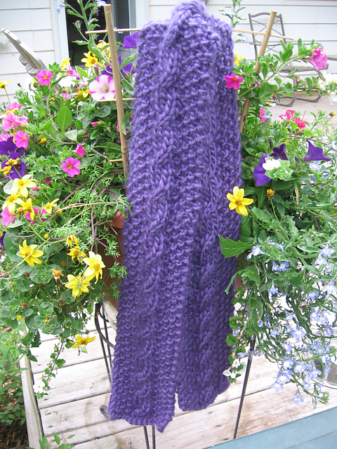 Blizzard Big Cable Scarf