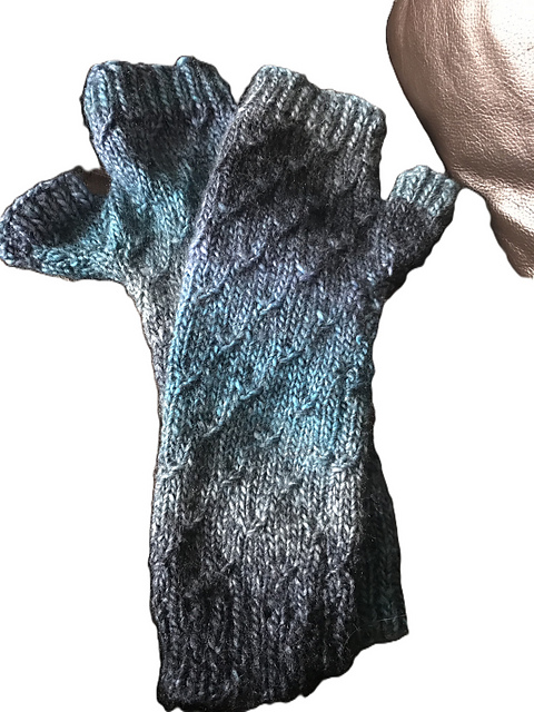 Snowflake long gloves