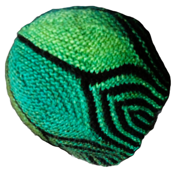Waltzer short row shaped beanie