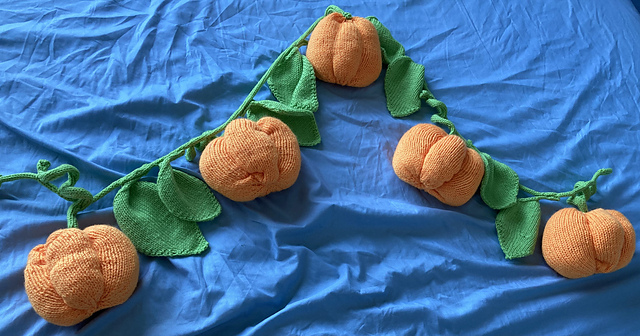 Halloween pumpkin garland bunting