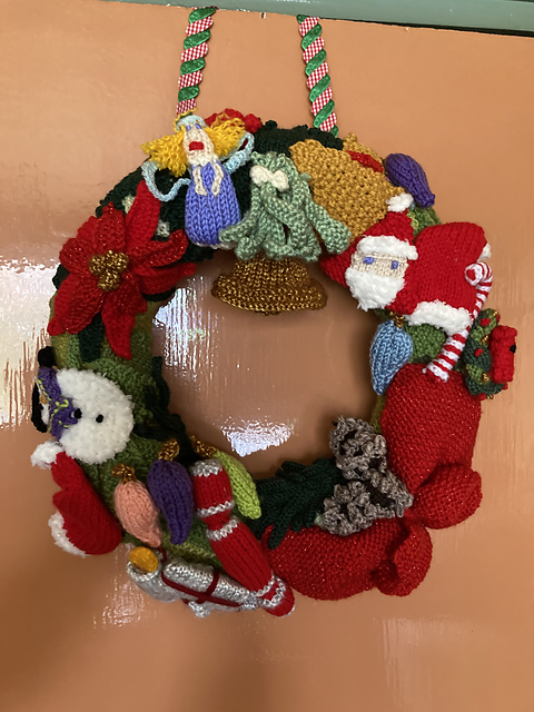 All the Bells & whistles Christmas wreath