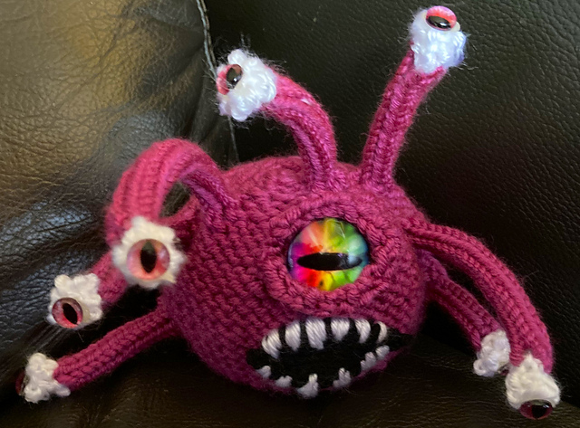 D&D beholder chocolate orange cover