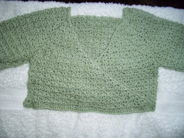 "Crocus" Wrap Cardigan