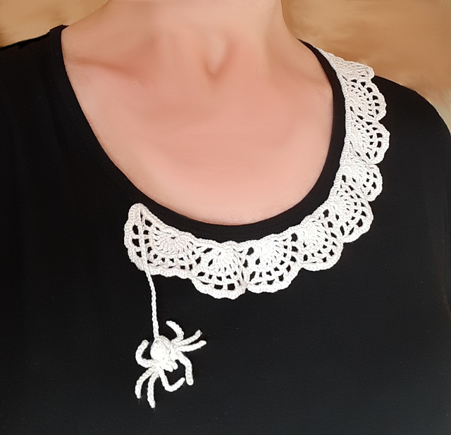 Spider Web Collar