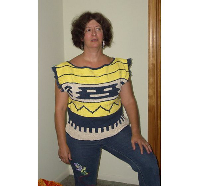 2727 Ladies' Jumper in Cotton 8 and Cotton Trend