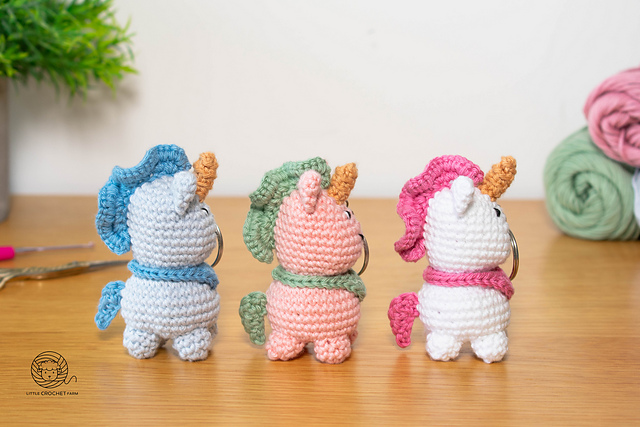 Unicorn Keychain