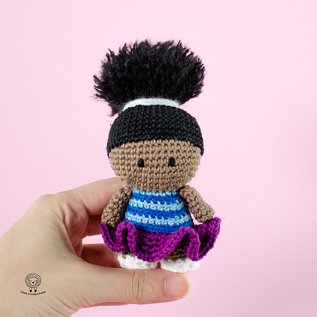 Ravelry: Mini Ballerina doll pattern by Ana Carolina Figueiredo