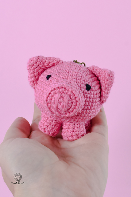 Chubby Pig amigurumi