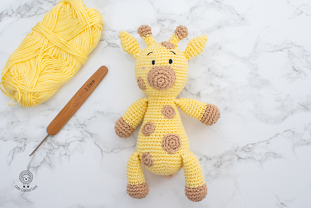 Giraffe amigurumi