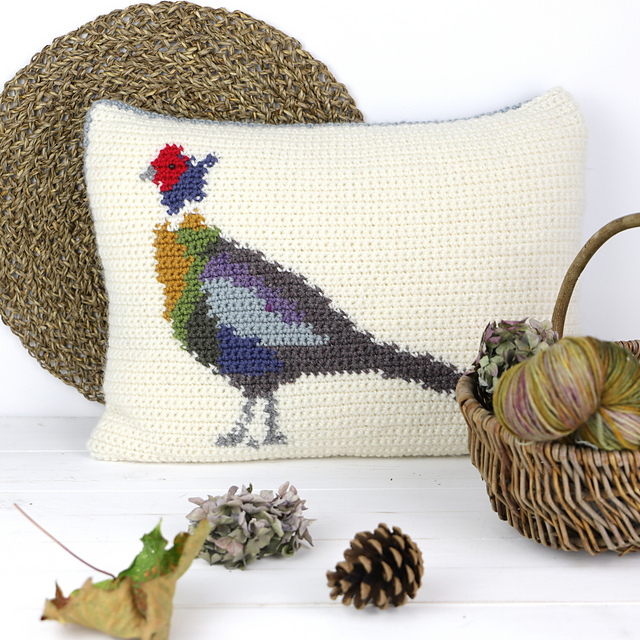 Pheasant Cushion