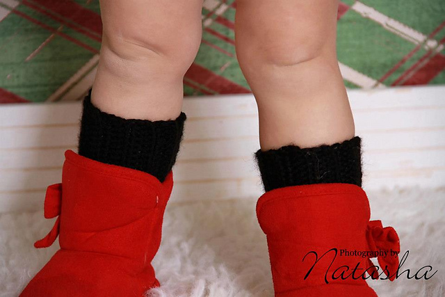 Ribbed Boot Cuffs