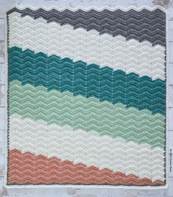Baby Waves Ripple Blanket