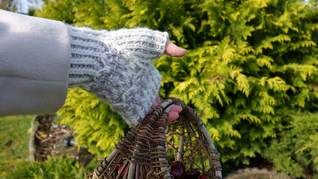 There and Back Again Fingerless Gloves