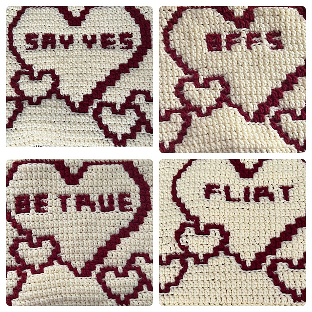 Sweet Talk Mosaic Hearts